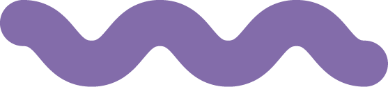 Purple squiggle